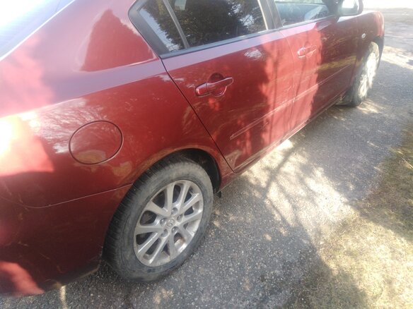 2008 Mazda 3 I (BK) Рестайлинг, красный, 589000 рублей - вид 7