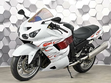 2007 Kawasaki ZZR 1400, белый, 599000 рублей, вид 2