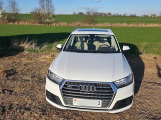 2019 Audi Q7 II (4M), белый, 3050000 рублей, вид 3