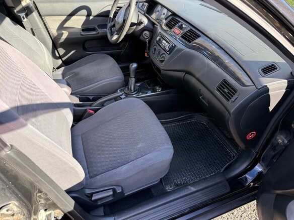 2004 Mitsubishi Lancer IX, чёрный, 260000 рублей - вид 7