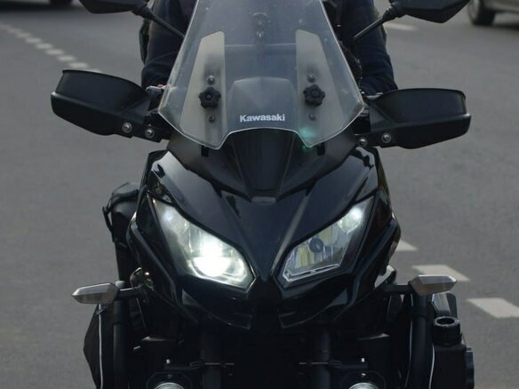 2015 Kawasaki Versys 650, чёрный, 640000 рублей - вид 11