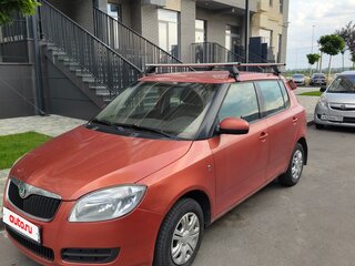 2008 Skoda Fabia II, оранжевый, 290000 рублей, вид 1