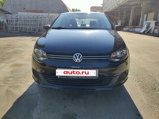 2014 Volkswagen Polo V, чёрный, 930000 рублей, вид 4