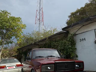 2004 Lada (ВАЗ) 2107, красный, 85000 рублей, вид 1