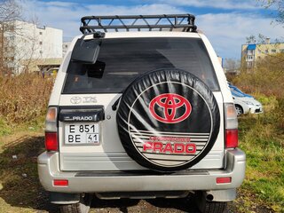 2002 Toyota Land Cruiser Prado 90 Series Рестайлинг, серый, 1560000 рублей, вид 5