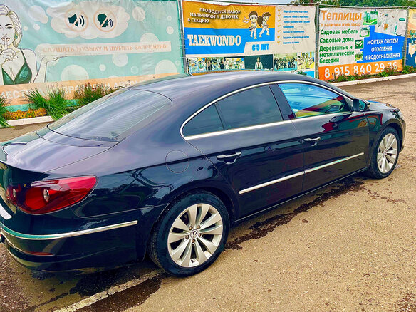 2009 Volkswagen Passat CC I, чёрный - вид 7