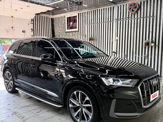 2022 Audi Q7 50 TDI II (4M) Рестайлинг, чёрный, 10956000 рублей, вид 2