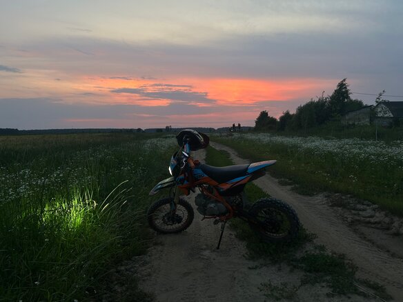 2024 Kayo Evolution YX125EM, оранжевый, 71000 рублей - вид 7