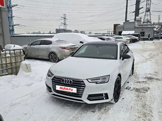 2018 Audi A4 V (B9), белый, 2600000 рублей, вид 3