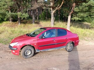 2007 Peugeot 206, красный, 110000 рублей, вид 4