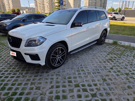 2014 Mercedes-Benz GL-Класс 350 II (X166), белый, 2450000 рублей, вид 1