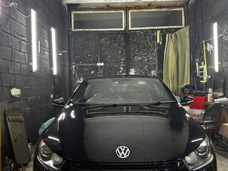 2009 Volkswagen Scirocco III, чёрный, 1100000 рублей, вид 3