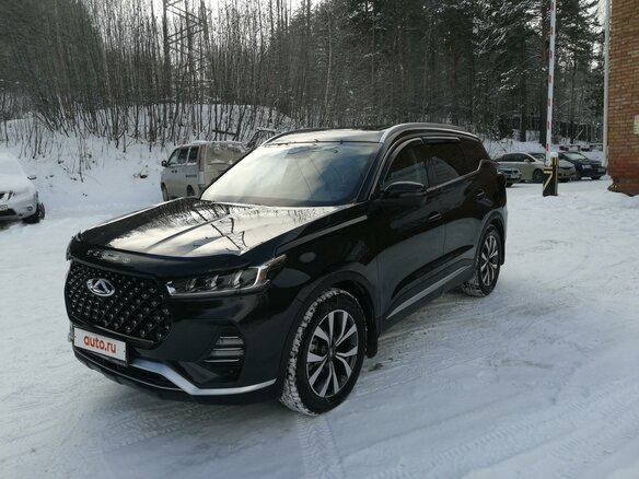 2021 Chery Tiggo 7 Pro I, чёрный, 1600000 рублей