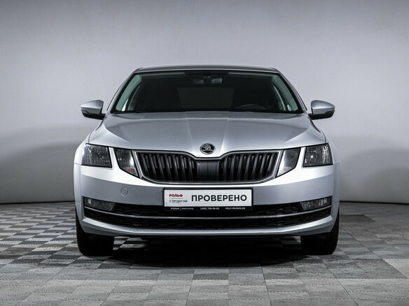 2017 Skoda Octavia III (A7) Рестайлинг, серебристый, 1498000 рублей - вид 1