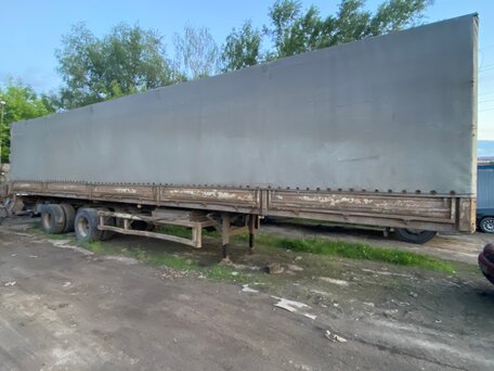 2003 МАЗ Полуприцеп тентованный, синий, 150000 рублей, вид 5
