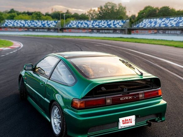 1992 Honda CR-X II, зелёный, 1790000 рублей - вид 19