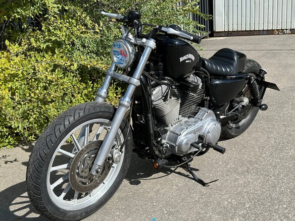 2009 Harley-Davidson Sportster 883, чёрный, 499000 рублей - вид 3