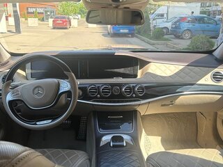 2015 Mercedes-Benz S-Класс 500 Long VI (W222, C217), чёрный, 4000000 рублей, вид 4