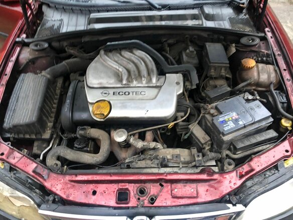 1997 Opel Vectra B, пурпурный, 150000 рублей - вид 9
