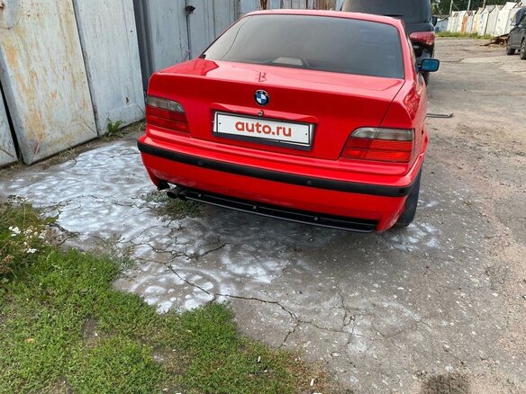 1997 BMW 3 серии 320i III (E36), красный - вид 5