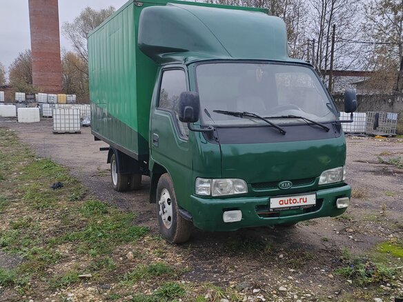 2004 Kia K-Series, зелёный, 640000 рублей