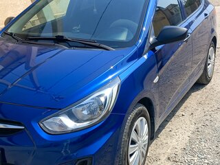 2013 Hyundai Solaris I, синий, 500000 рублей, вид 3