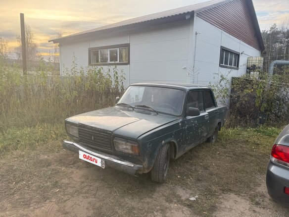 2006 Lada (ВАЗ) 2107, зелёный, 45000 рублей - вид 1