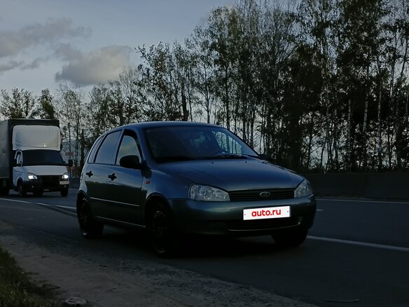 2008 Lada (ВАЗ) Kalina I, серый, 200000 рублей - вид 4