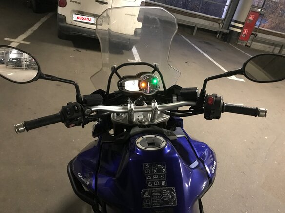 2013 Triumph Tiger 1200, синий, 600000 рублей - вид 4
