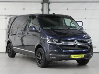 2021 Volkswagen Caravelle Long T6 Рестайлинг, синий, 5500000 рублей, вид 3