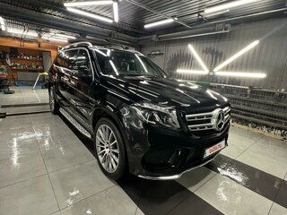 2018 Mercedes-Benz GLS 350 d I (X166), чёрный, 5100000 рублей, вид 3