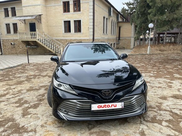 2018 Toyota Camry VIII (XV70), чёрный, 2720000 рублей - вид 5