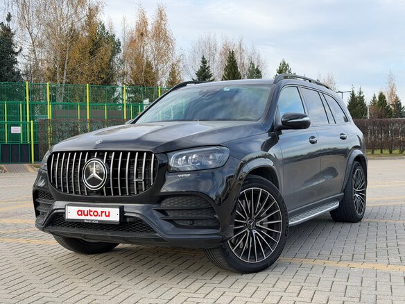 2019 Mercedes-Benz GLS 400 d II (X167), чёрный, 8300000 рублей - вид 8