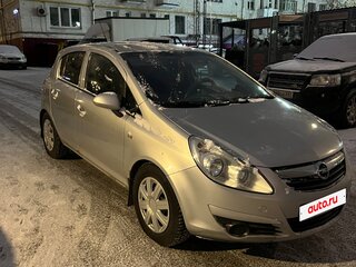 2008 Opel Corsa D, серебристый, 350000 рублей, вид 2