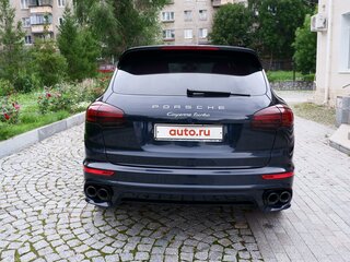 2015 Porsche Cayenne Turbo II Рестайлинг (958), синий, 5000000 рублей, вид 4