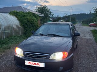 2009 Kia Spectra I Рестайлинг 2, чёрный, 319000 рублей, вид 2