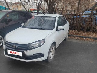 2024 Lada (ВАЗ) Granta Euro-2 I Рестайлинг, белый, 600000 рублей, вид 2