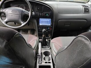 2008 Kia Spectra I Рестайлинг 2, чёрный, 280000 рублей, вид 4