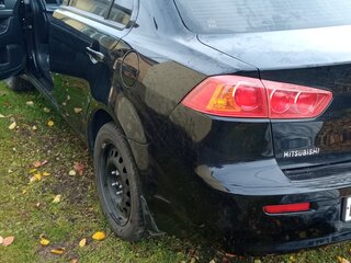 2008 Mitsubishi Lancer X, чёрный, 750000 рублей, вид 4