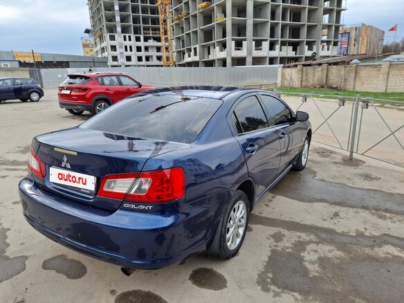2008 Mitsubishi Galant IX Рестайлинг, синий, 650000 рублей - вид 10
