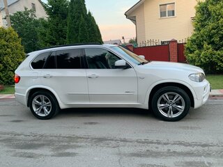 2009 BMW X5 30d II (E70), белый, 2200000 рублей, вид 2
