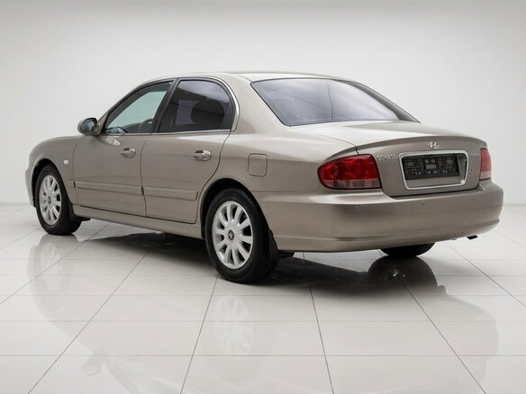 2007 Hyundai Sonata ТагАЗ IV (EF) Рестайлинг, бежевый, 469000 рублей - вид 3