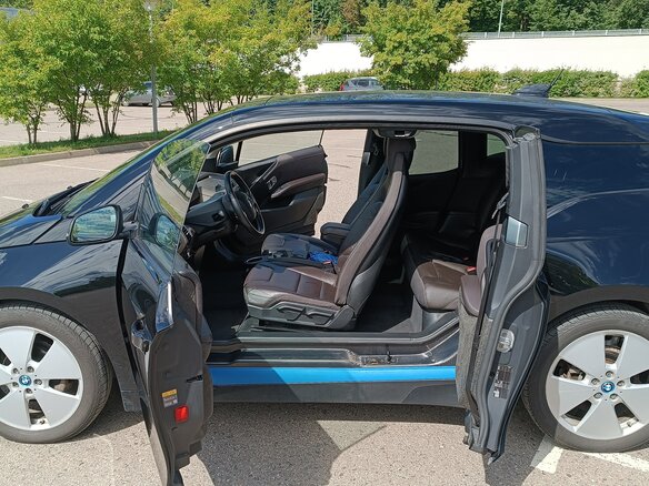 2016 BMW i3 REX 94Ah I (I01), чёрный, 2850000 рублей - вид 12