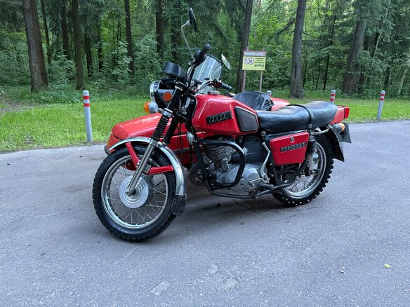 1991 ИЖ Планета, красный, 175000 рублей - вид 5