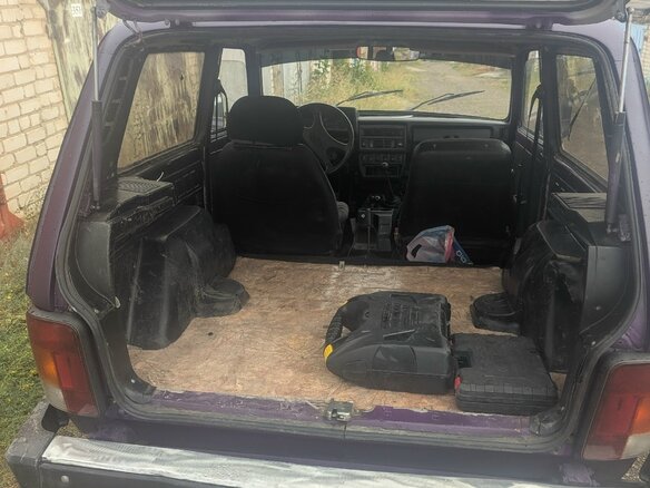 2002 Lada (ВАЗ) 2121 (4x4) I Рестайлинг, фиолетовый, 185000 рублей - вид 3