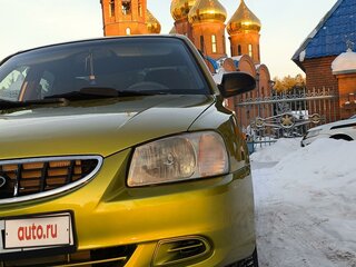 2003 Hyundai Accent ТагАЗ II, золотистый, 320000 рублей, вид 1