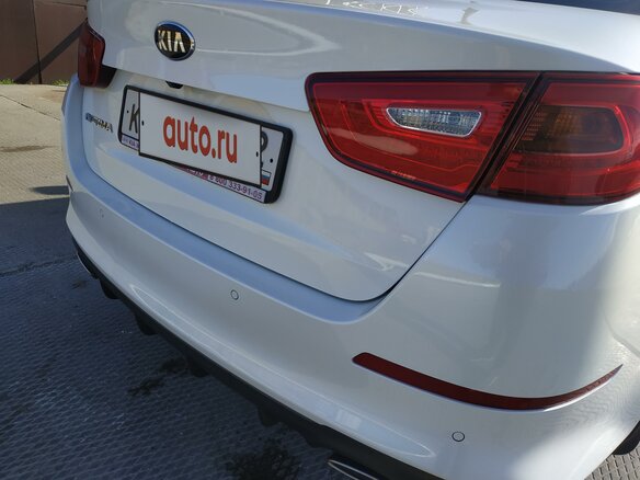 2015 Kia Optima III Рестайлинг, белый, 1860000 рублей - вид 21