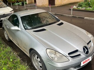 2005 Mercedes-Benz SLK-Класс 200 II (R171), серебристый, 1200000 рублей, вид 2
