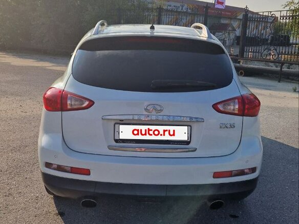 2008 Infiniti EX EX35 5-speed I (J50), белый, 1350000 рублей - вид 9