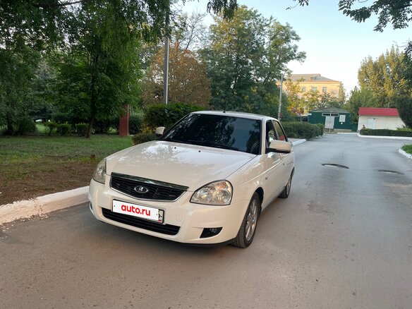 2013 Lada (ВАЗ) Priora I, белый, 370000 рублей - вид 7